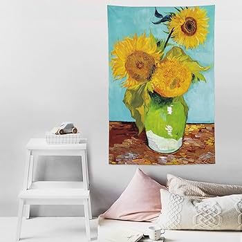 Vincent Van Gogh /ひまわり インテリア絵画 (印刷) フィンセント・ファン・ゴッホ『 ひまわり(彩美版®）』 | 特殊